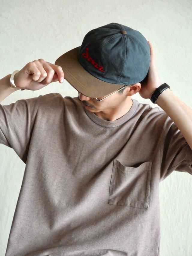 1990's~ Vintage Dry-Waxed Cotton Cap "jazz"