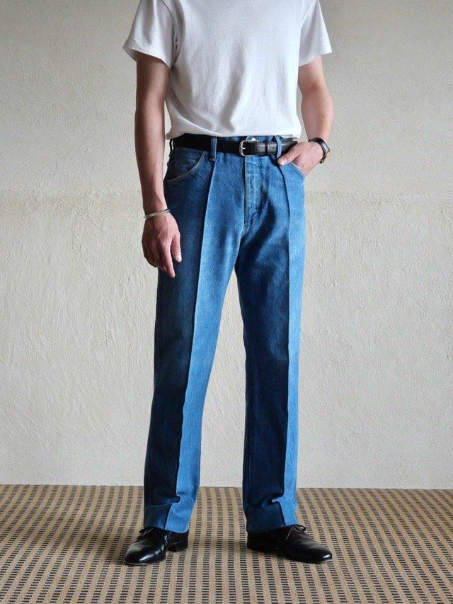  MONK Custom 
Wrangler 13MWZ Denim "TROUSERS"
(size w.32 )