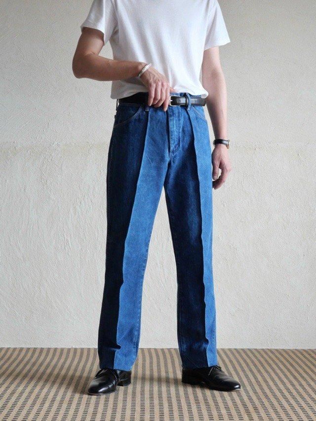  MONK Custom 
Wrangler 13MWZ Denim "TROUSERS"
(size w.33 )