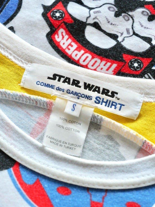 STAR WARS  COMME des GAR&#199;ONS SHIRT, Collaboration Design T-shirt
