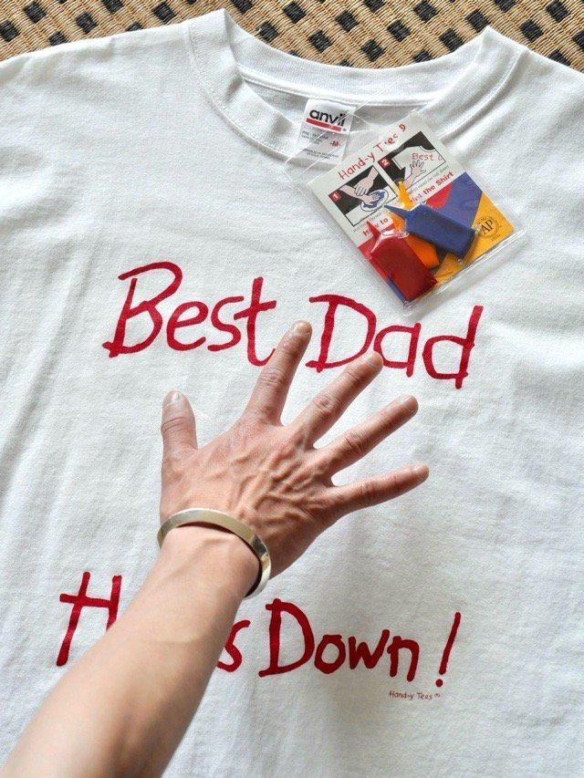Deadstock 1990~00's Vintage T-shirt "Best Dad"