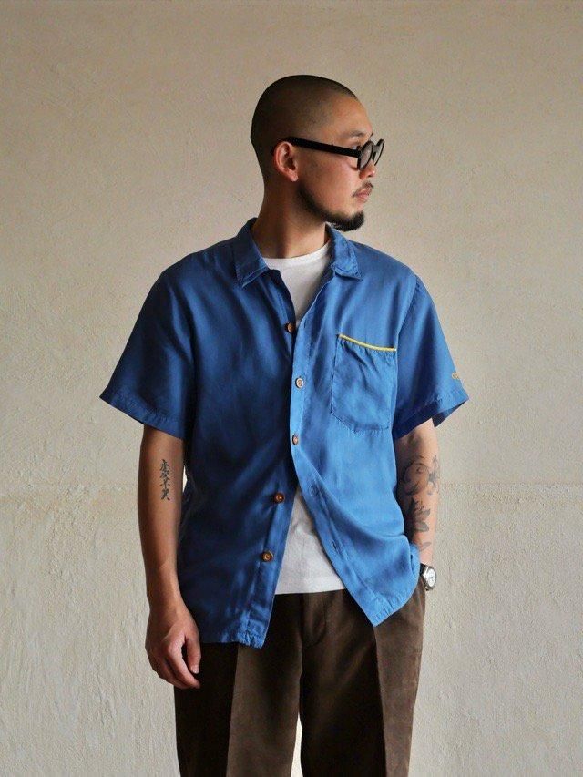 1970~80's Vintage Ocean Pacific Two Parrot S/S Shirt