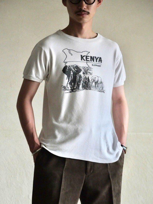 1980's Vintage Printed T-shirt "KENYA"