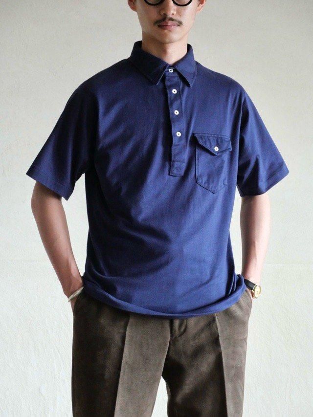 1980's L.L.Bean Cotton Polo Shirt, Made in USA.