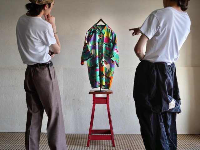 1980~90's Armand Thiery African Psychedelic Shirt