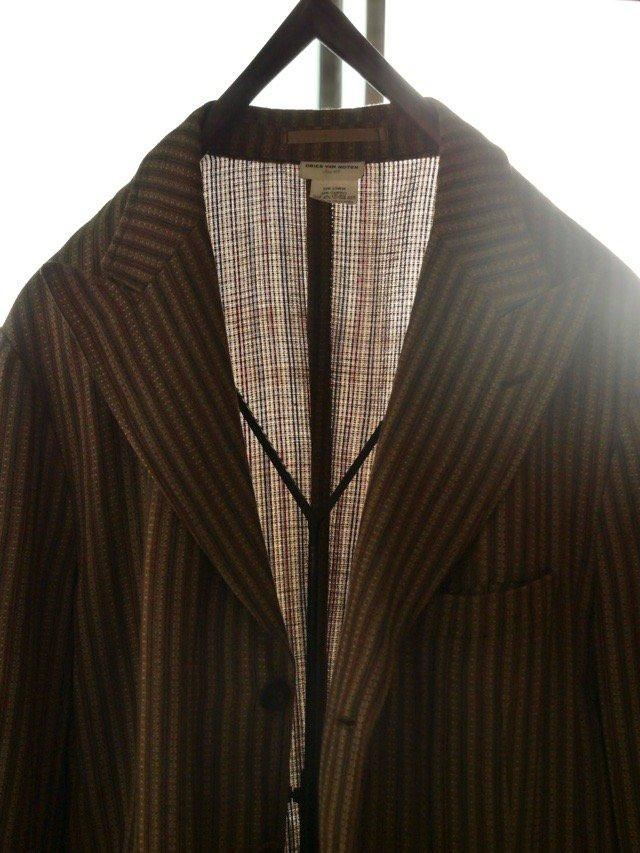 DRIES VAN NOTEN Linen&Curpo Summer Tailored JKT