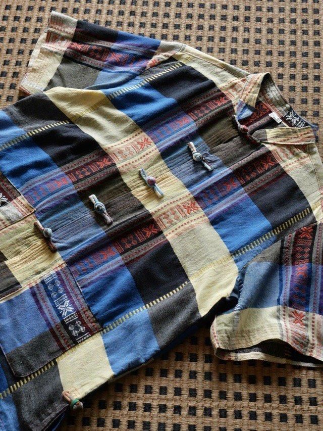 00's~ Southeast Asian Style Cotton Shirt