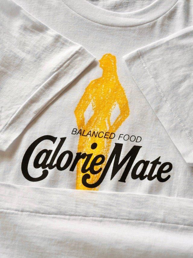 1990's Vintage Printed T-shirt "Calorie Mate"