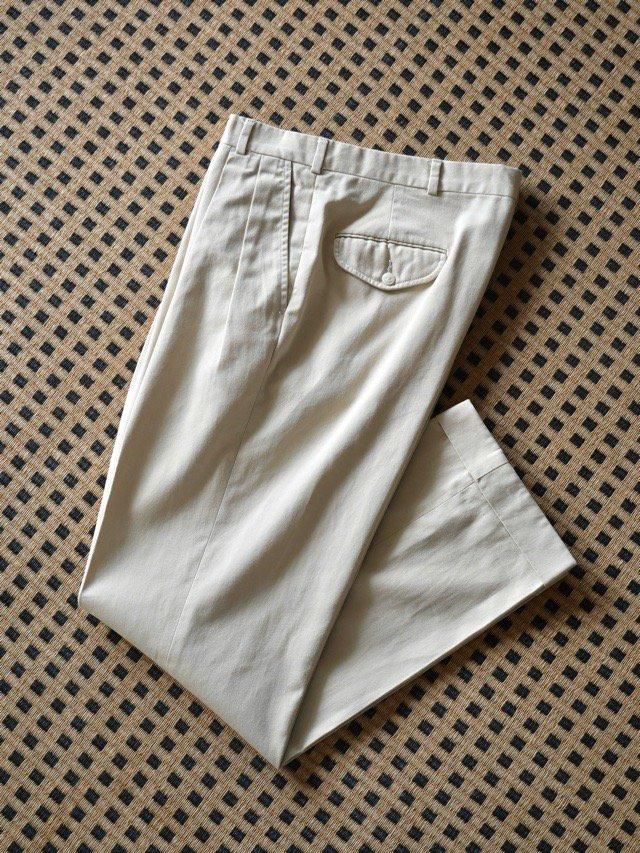 1980's Vintage L.L.Bean Chino Trousers, Made in USA.