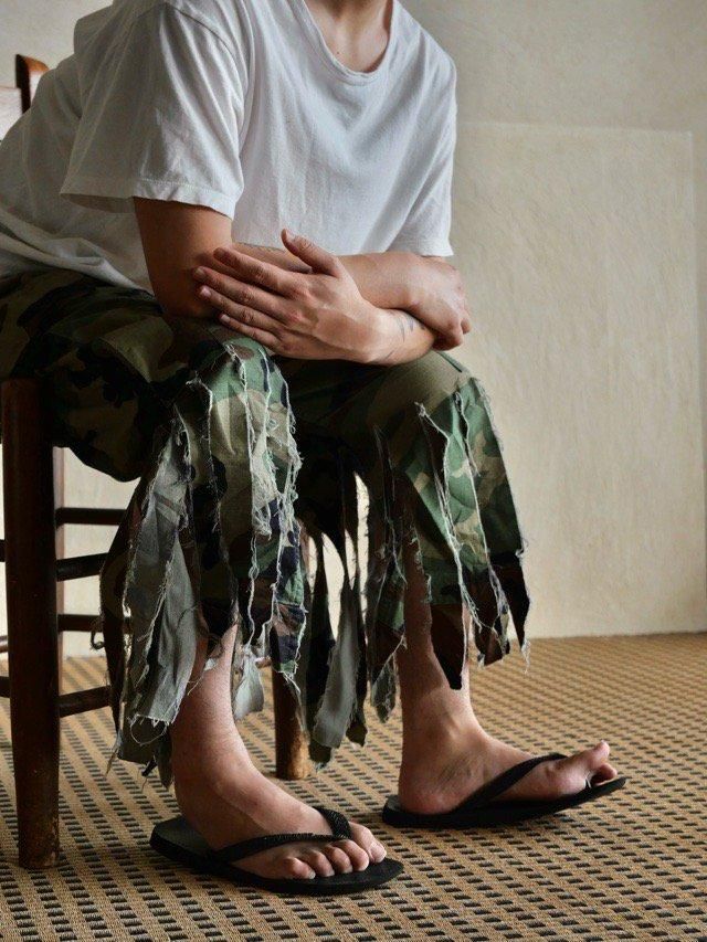 U.S.ARMY M-65 FIELD TROUSERS
Woodland Pattern " Shredder Cut "