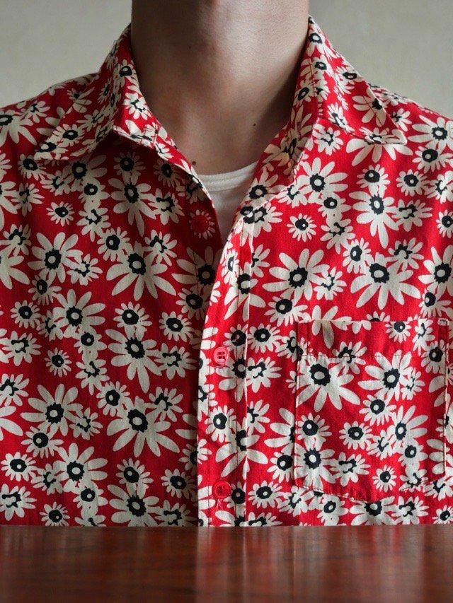 Anonymous-design Flower Printed S/S Shirt