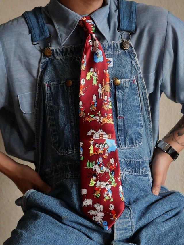 Vintage "MON SILK" Nomadic Tie