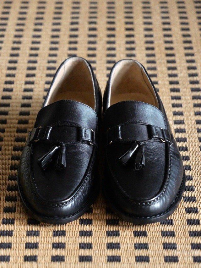 Deadstock BOULEVARD CLUB Tassel-Loafer, Black