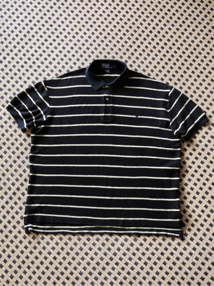  00's RalphLauren 100% Cotton Summer Knit Polo