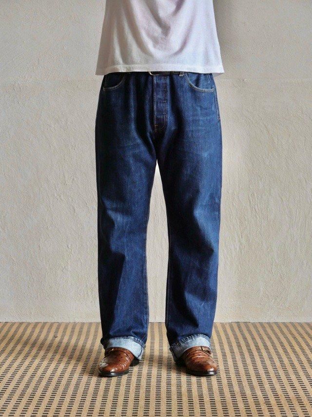 00's Levi's 501 Indigo Denim Pants Made in Mexico