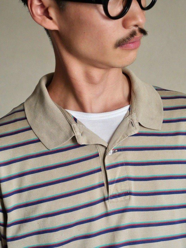 1980's Vintage Neiman-Marcus Border Polo Shirt