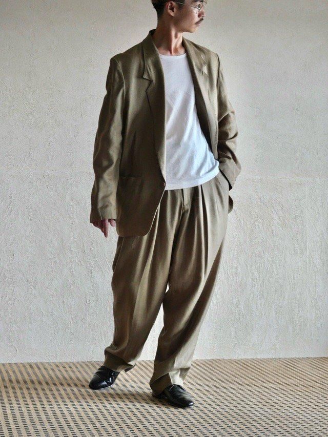 1980's Vintage LE CHATEAU Summer Set-up, Made in Canada. / 85% Rayon & 15% Linen