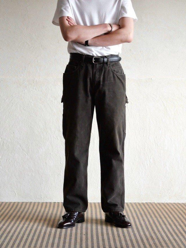 00's Levi's Original Carpenters Canvas Pants, Brown