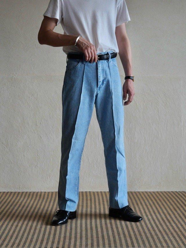  MONK Custom 
Wrangler 13MWZBR Denim "TROUSERS"
(size w.30)