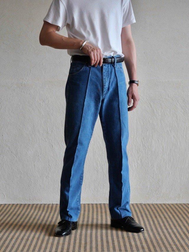  MONK Custom 
Wrangler 13MWZ Denim "TROUSERS"
(size w.31 )