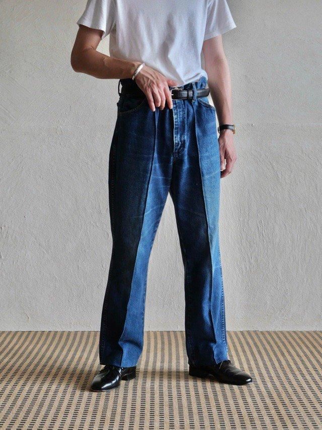  MONK Custom 
Wrangler 936 Denim "TROUSERS"
(size w.36)