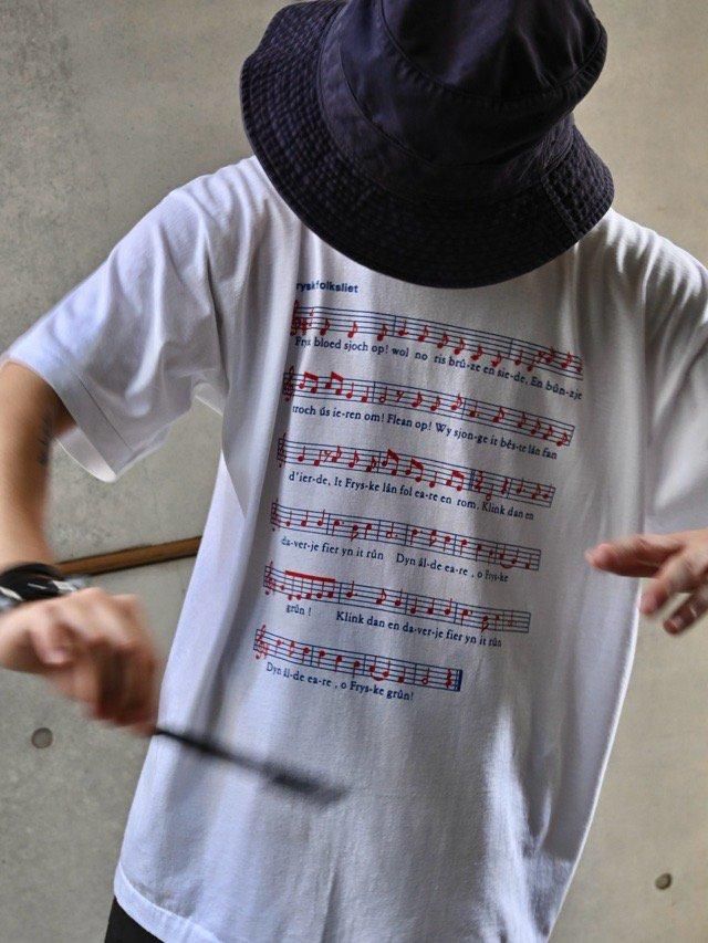 1990's Vintage printed T-Shirt "Staff Notation"