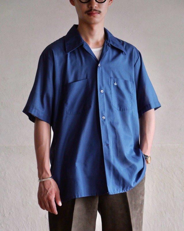 1970's Vintage Arrow Open-collar S/S Shirt