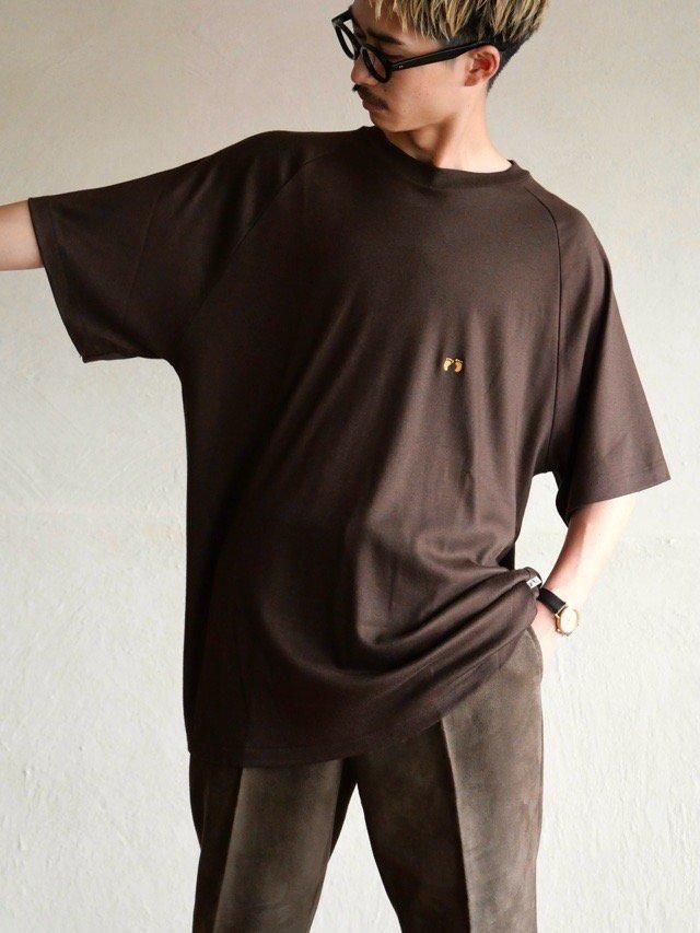 Deadstock 1980's Vintage HANGTEN T-shirt, Brown