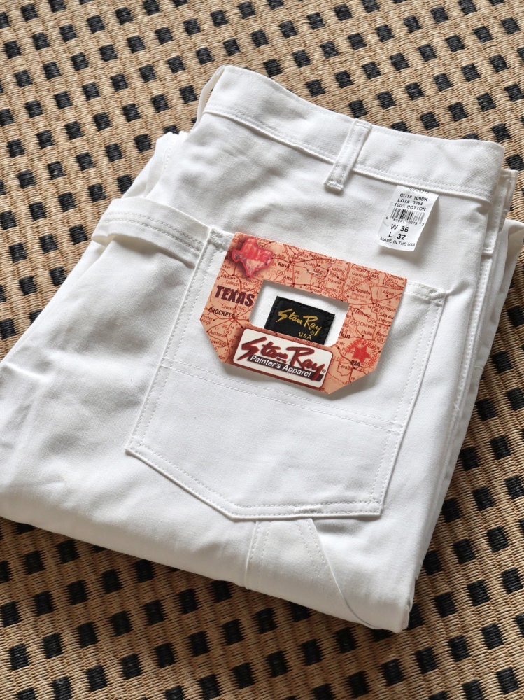 Deadstock 90's StanRay Double-knee Carpenter Pants, Made in USA.