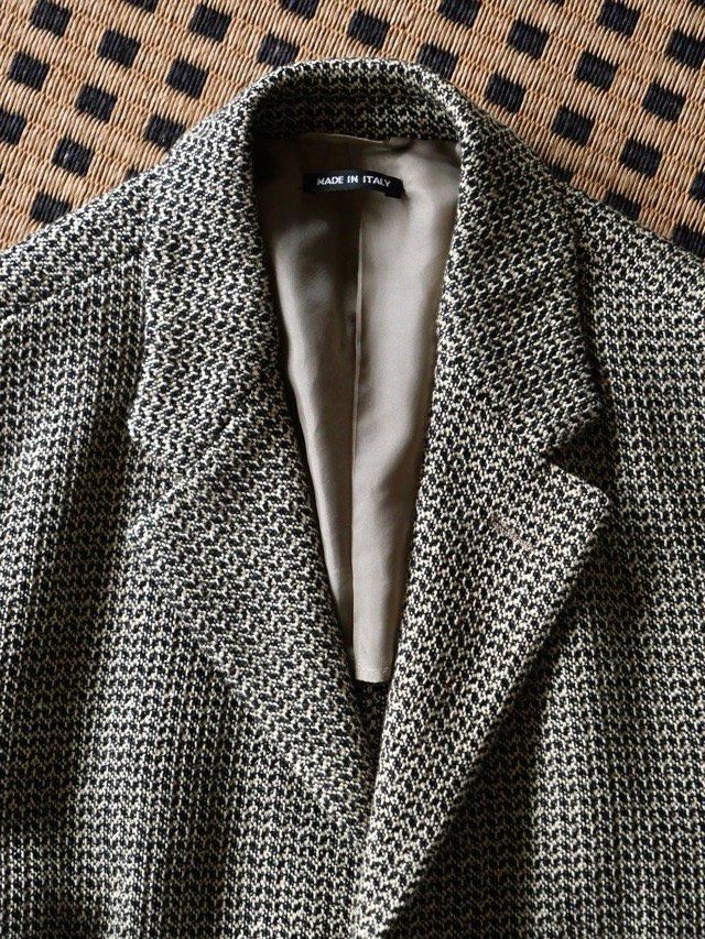 00's GIORGIO ARMANI Summer Soft Tweed Jacket 
