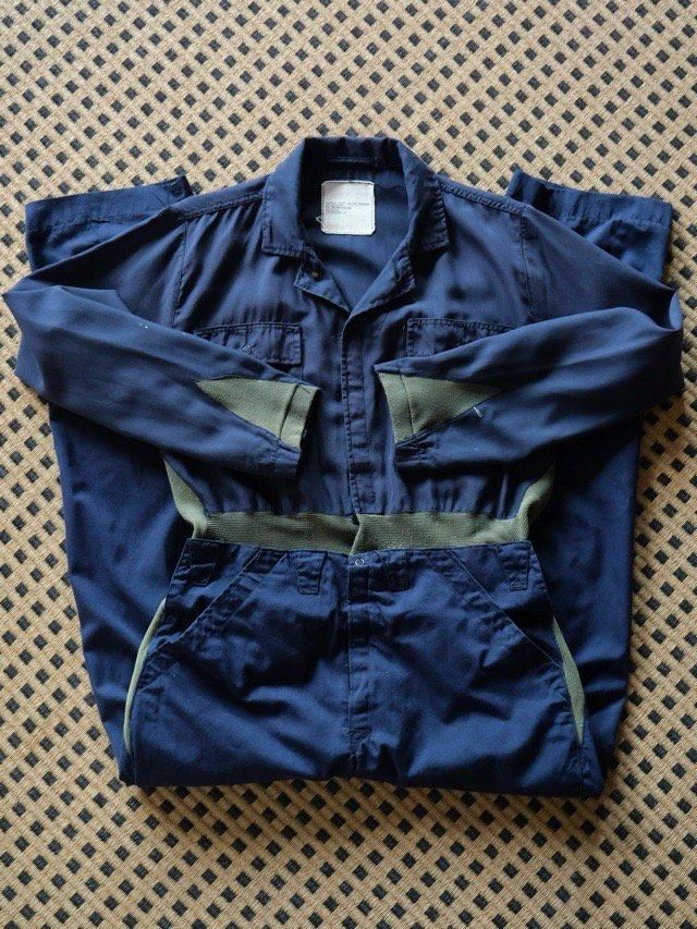 1971's U.S.NAVY Vintage Nuclear Submarine Coveralls(Jumpsuit