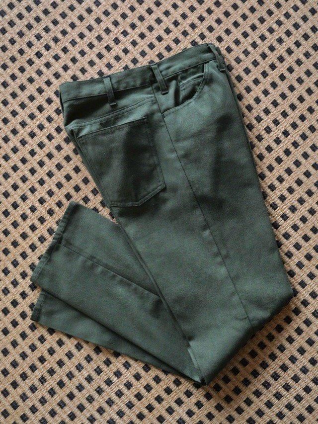 1960~70's Vintage Levi's
Oxford Cloth STA-PREST Tapered Pants, Olive