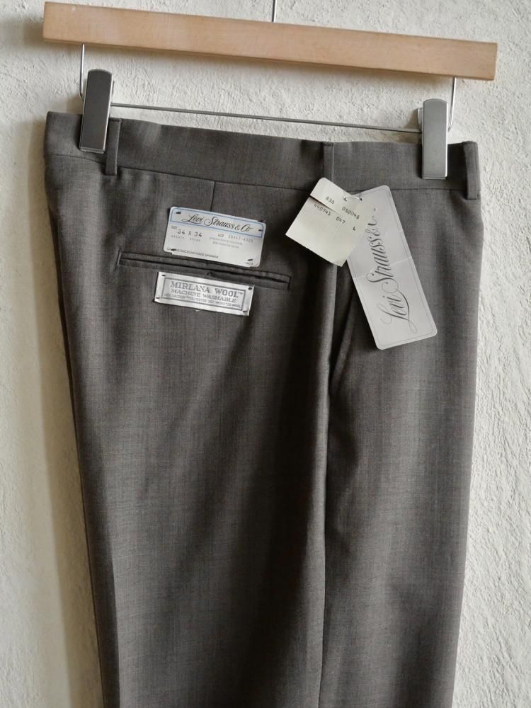 Deadstock 1980's Vintage Levi's Miralana Wool Trousers