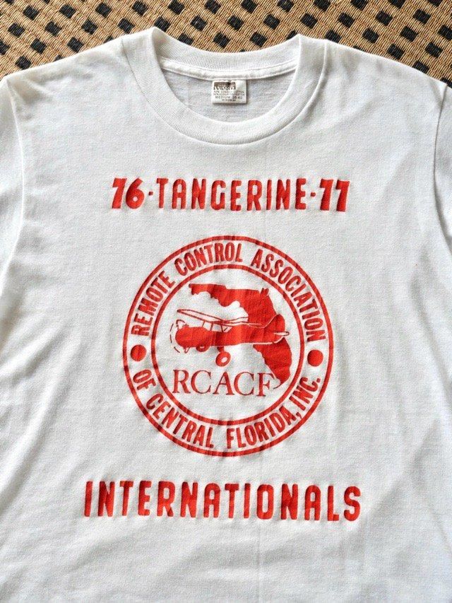 1977's Vintage Printed T-shirt "RCACF"
MontgomeryWord, Made in USA.