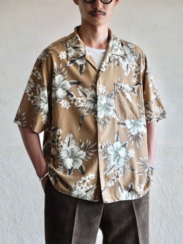 00's TuckahoeJoe Washable 100% Silk Hawaiian Shirt