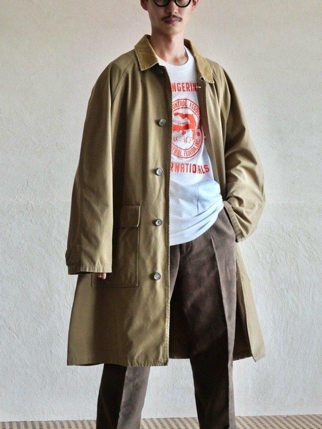 1990's Vintage J.CREW Cotton Canvas Field Coat