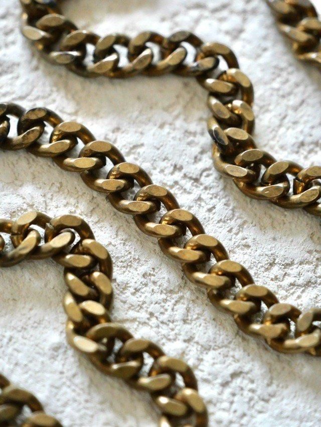 Vintage Necklace "BRASS"