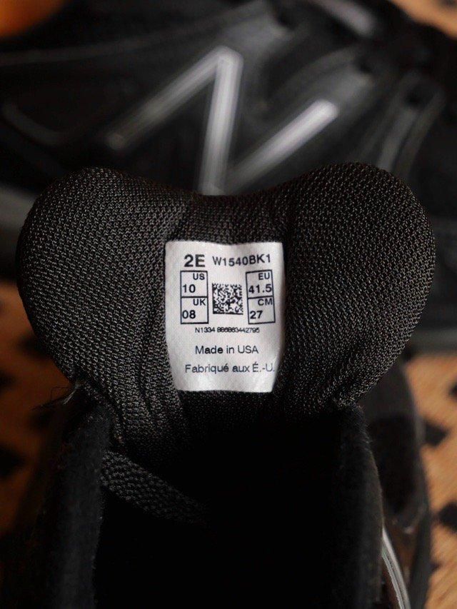 NEW BALANCE W1540BK Sneakers, Made in USA. - Vintage & Archive NEW BALANCE W1540BK Sneakers, Made in USA. - Vintage & Archive