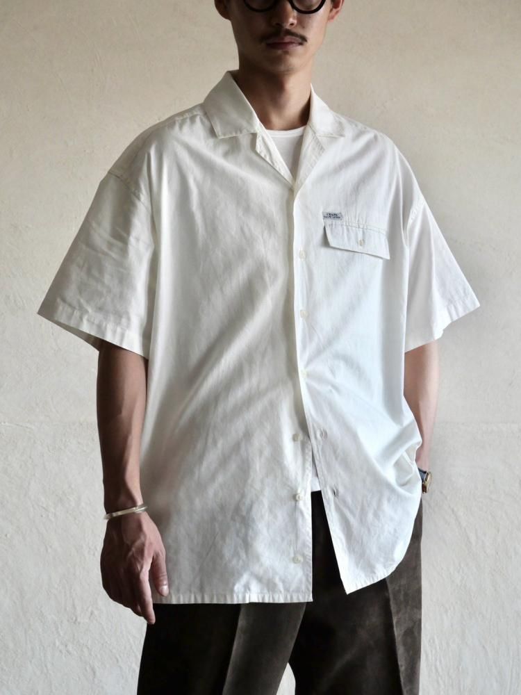 1990~Early00's CHAPS RalphLauren Cotton S/S Shirt