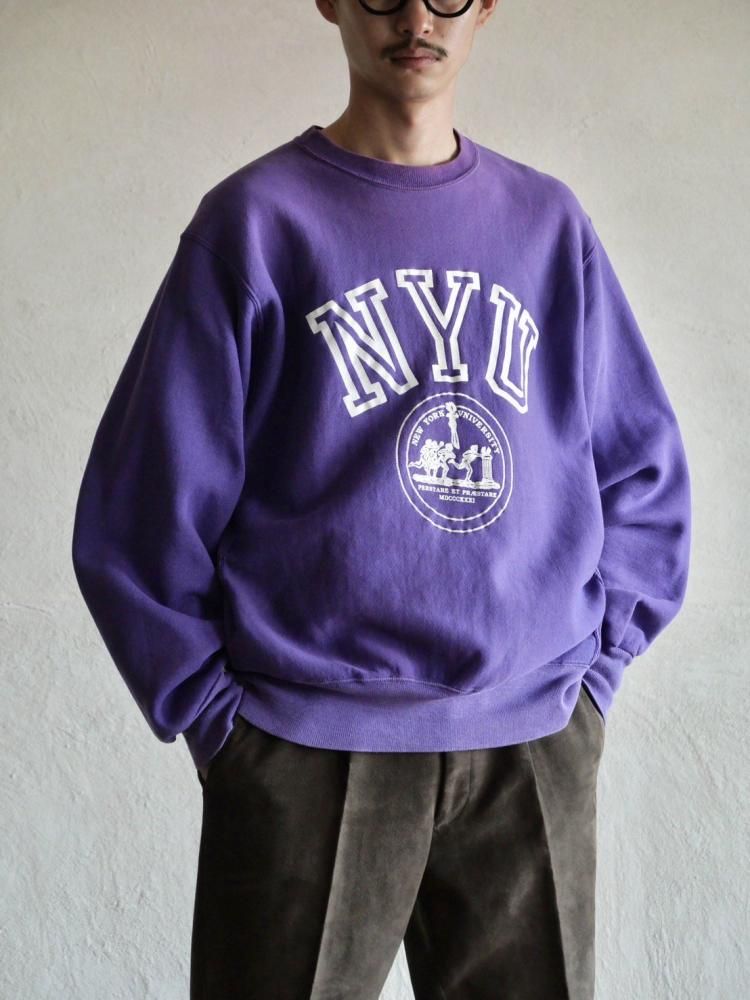 1990's Vintage MVP Pro-Weave Sweat Shirt,
Purple / NewYork"V"niversity / Made in USA.