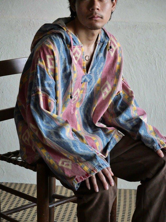 1990's Cotton Mexican Parker "Good native"