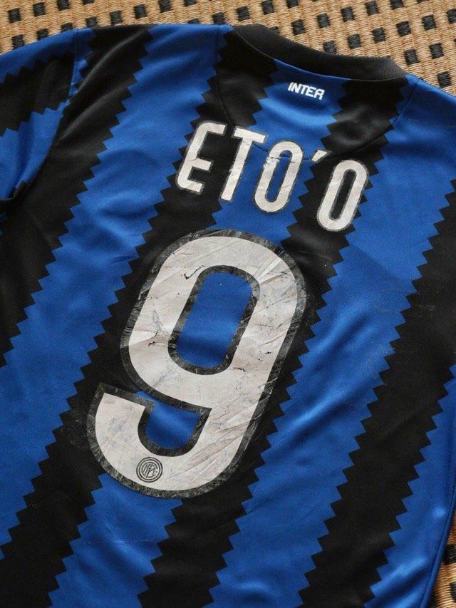 2010-11s Inter Milano Game Shirt "ETO'O"