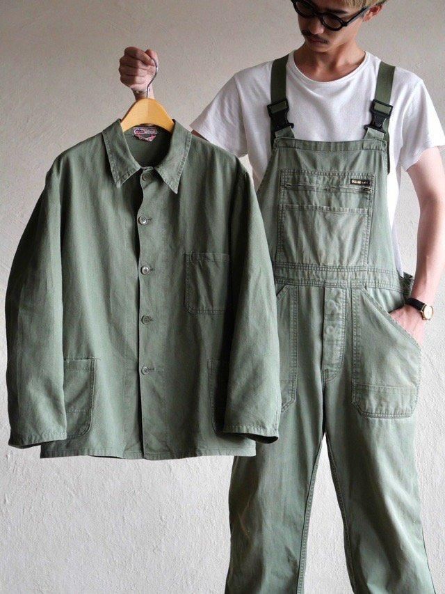 1970~80's Euro Vintage KLM Cotton "Coverall"