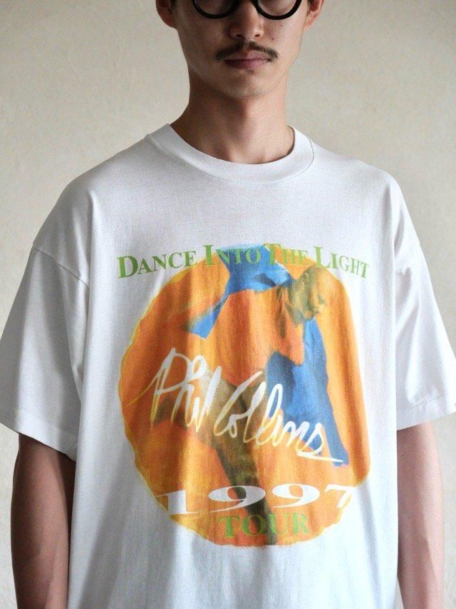 97's PhilCollins Tour T-shirt "DANCE INTO THE LIGHT"