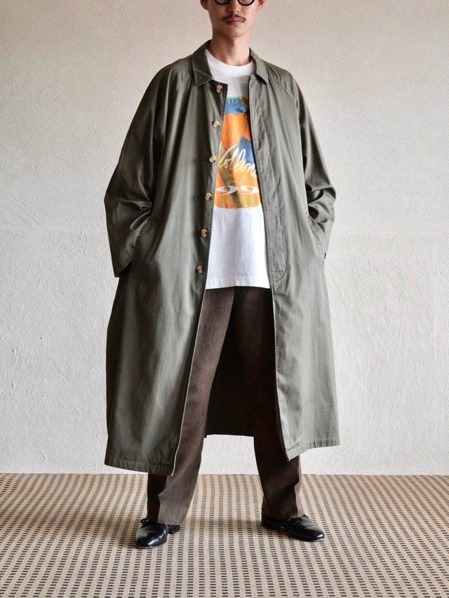 1980's Vintage GENERRA COLLECTION 100% Cotton Light Gabardine Cloth Coat