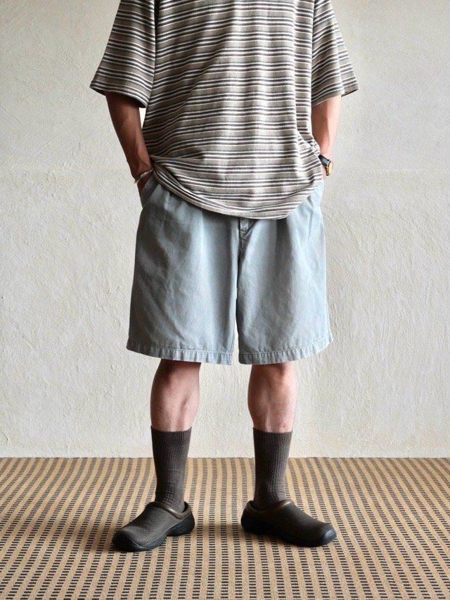 1990's Vintage GAP Twill Shorts, Ice Blue-Green