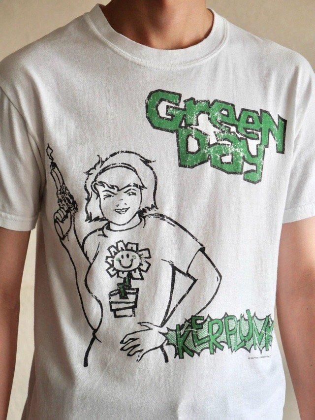 00's GREEN DAY "Kerplunk" Printed T-shirt