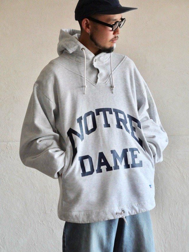 ~1990's Vintage RUSSELL "PRO-COTTON" 
High Neck Sweat Hoodie, Made in USA.