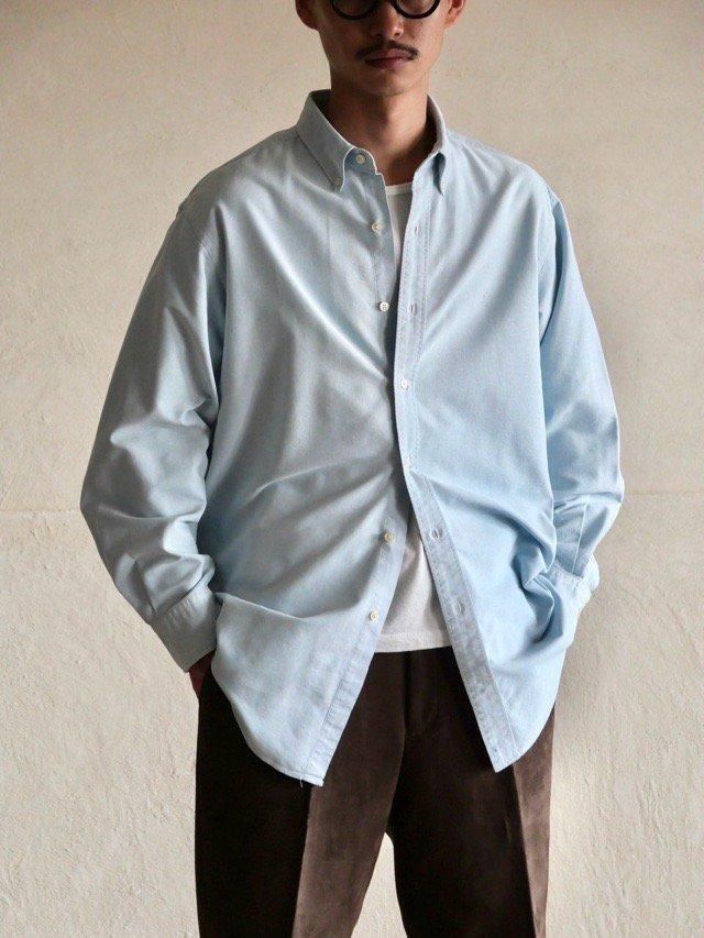 1990's Vintage YvesSaintLaurent Oxford B.D.Shirt