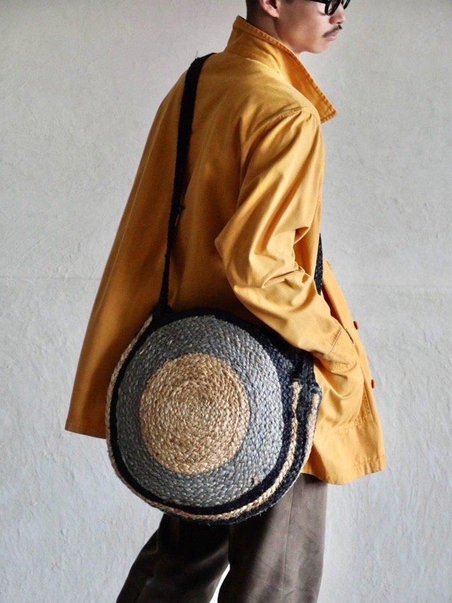 Anonymous Circle Jute Shoulder Bag